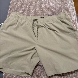 Chaps Men's Athletic Shorts in Light Tan